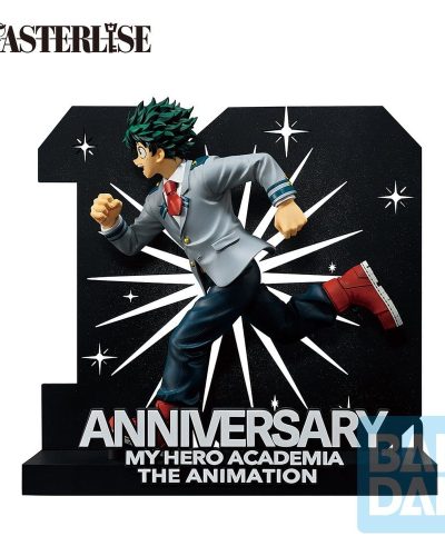 My Hero Academia Ichibansho Masterlise PVC Figure Izuku Midoriya -10th Anniversary- 21 cm