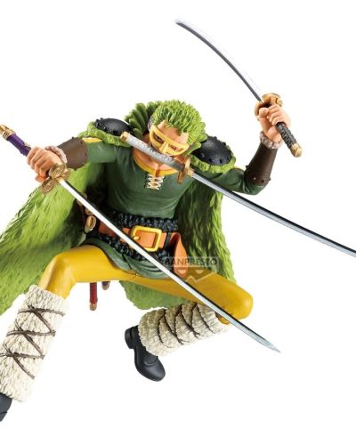 One Piece Cross Posing PVC Figure Roronoa Zoro 18 cm