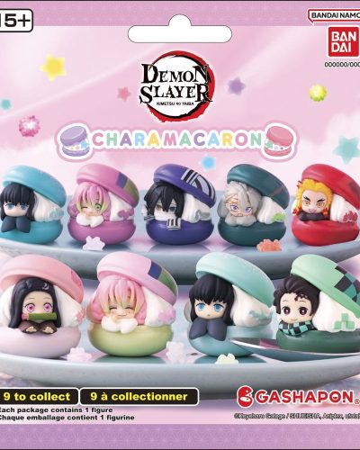 Demon Slayer Gashapon Blind Pack Mini Figures 4cm Chara Macaron Display 1x Pack