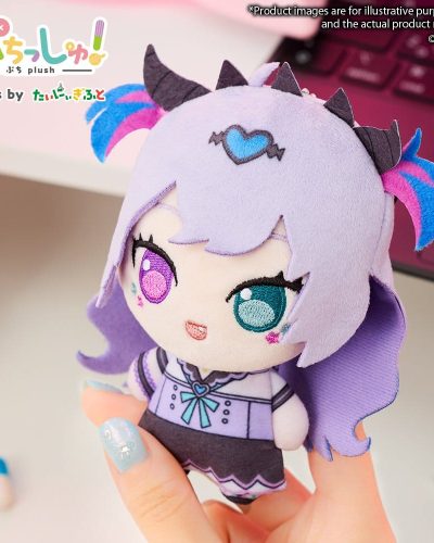 Needy Girl Overdose Puchish! Plush Figure Purple Lollipop 12 cm