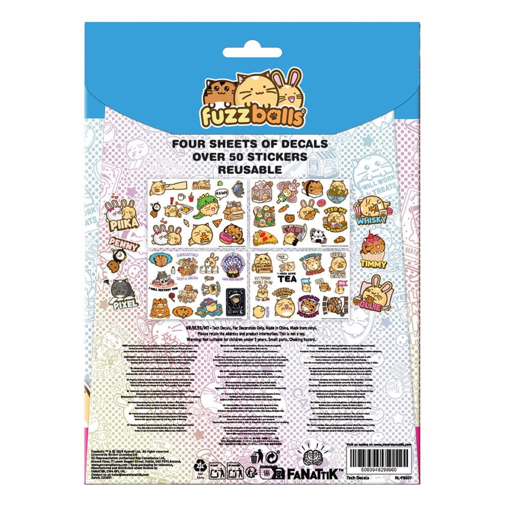Fuzzballs Tech Sticker Pack - Image 2
