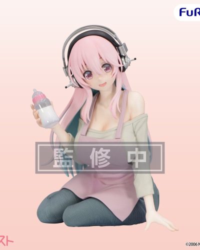 Super Sonico PVC Figure Noodle Stopper -Motherly Comfort- 10 cm