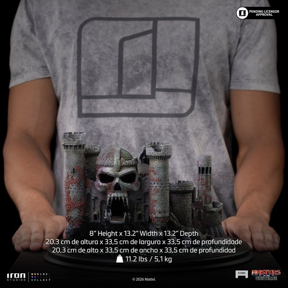 Masters of the Universe Icons Replica Grayskull Castle 20 cm - Bild 16