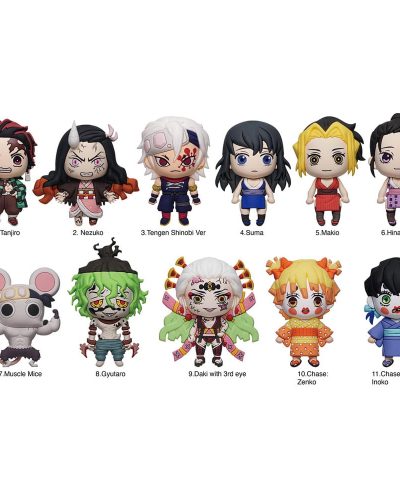 Demon Slayer: Kimetsu no Yaiba 3D PVC Bag Clips Series 6 (1x)