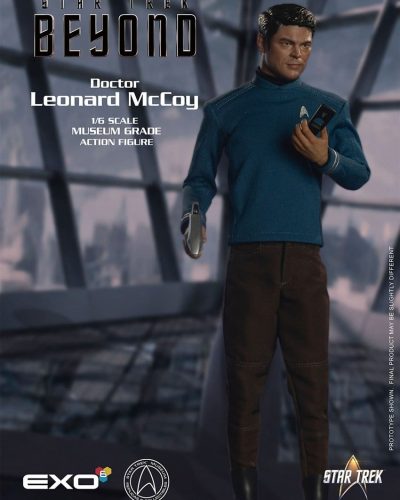 Hyper Realistic Action Figure Star Trek Beyond Doctor Leonard McCoy (Completed)