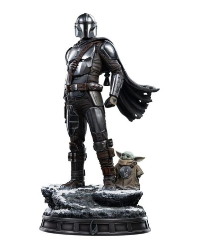 The Mandalorian & Grogu Legacy Replica Statue 1/4 The Mandalorian and Grogu 57 cm