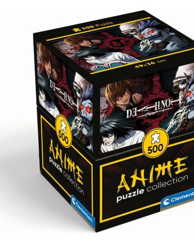 Death Note Anime Puzzle Collection Jigsaw Puzzle Death Note Main (500 pieces)