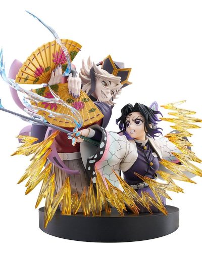 Demon Slayer: Kimetsu no Yaiba PVC Figures 2-Pack Shinobu Kocho & Doma