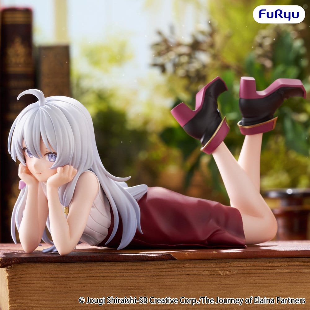 The Journey of Elaina Noodle Stopper PVC Figure Elaina Lying Down Ver. 11 cm - Image 3