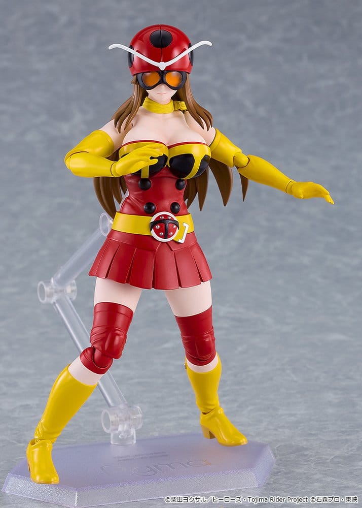 Tojima Wants to Be a Kamen Rider Figma Action Figure Yuriko Okada (Electro-Wave Human Tackle Ver.) 14 cm - Bild 6