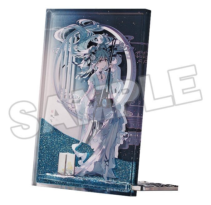 Character Vocal Series 01: Hatsune Miku Glitter Acrylic Block Hatsune Miku Han Gong Qiu Yue Ver. 15 cm - Bild 3
