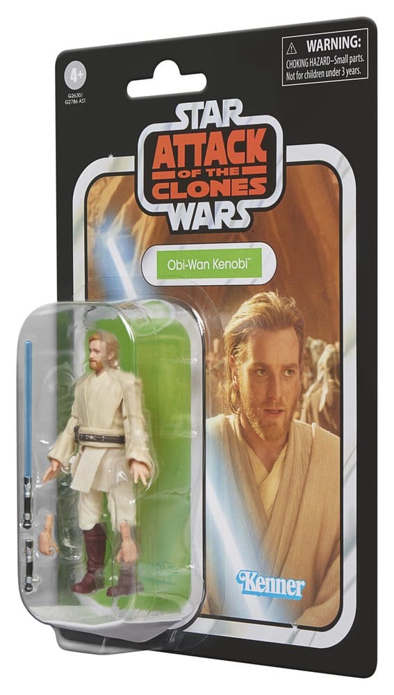 Star Wars Episode II Vintage Collection Action Figure Obi-Wan Kenobi 10 cm - Image 7