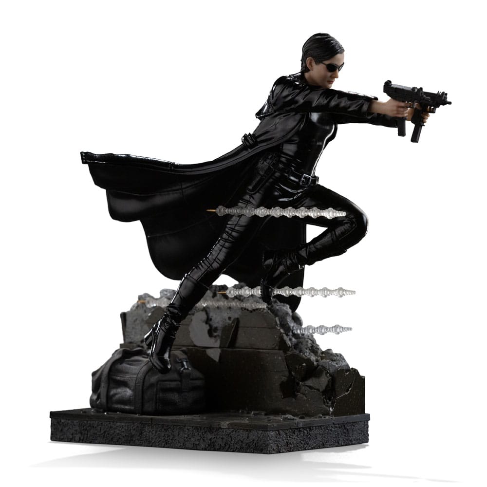 The Matrix Art Scale Statue 1/10 Trinity 22 cm - Image 4