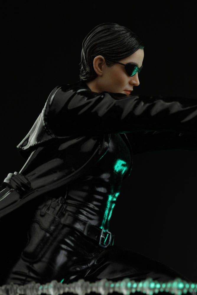 The Matrix Art Scale Statue 1/10 Trinity 22 cm - Image 7