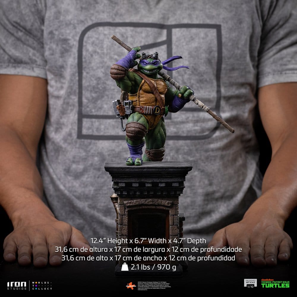 Teenage Mutant Ninja Turtles Art Scale Statue 1/10 Donatello Unleashed 32 cm - Image 11