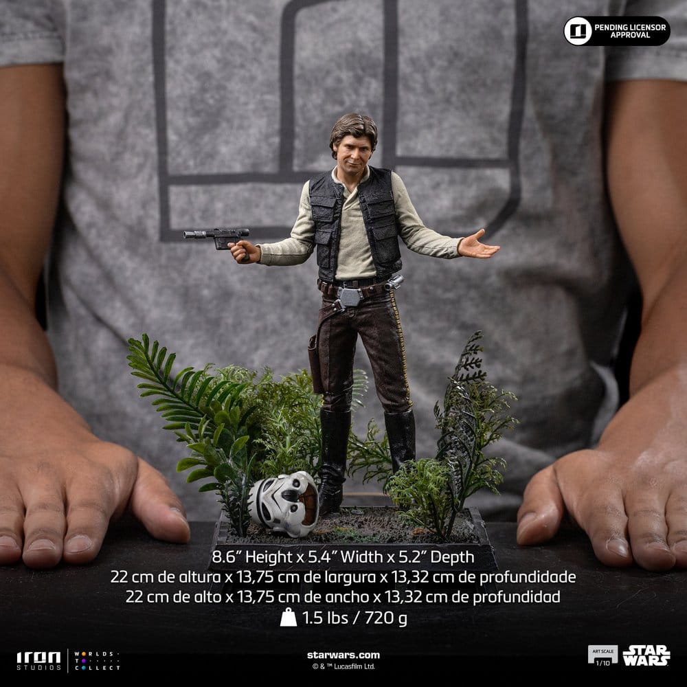 Star Wars Art Scale Statue 1/10 Han Solo (Episode VI) 22 cm - Bild 10