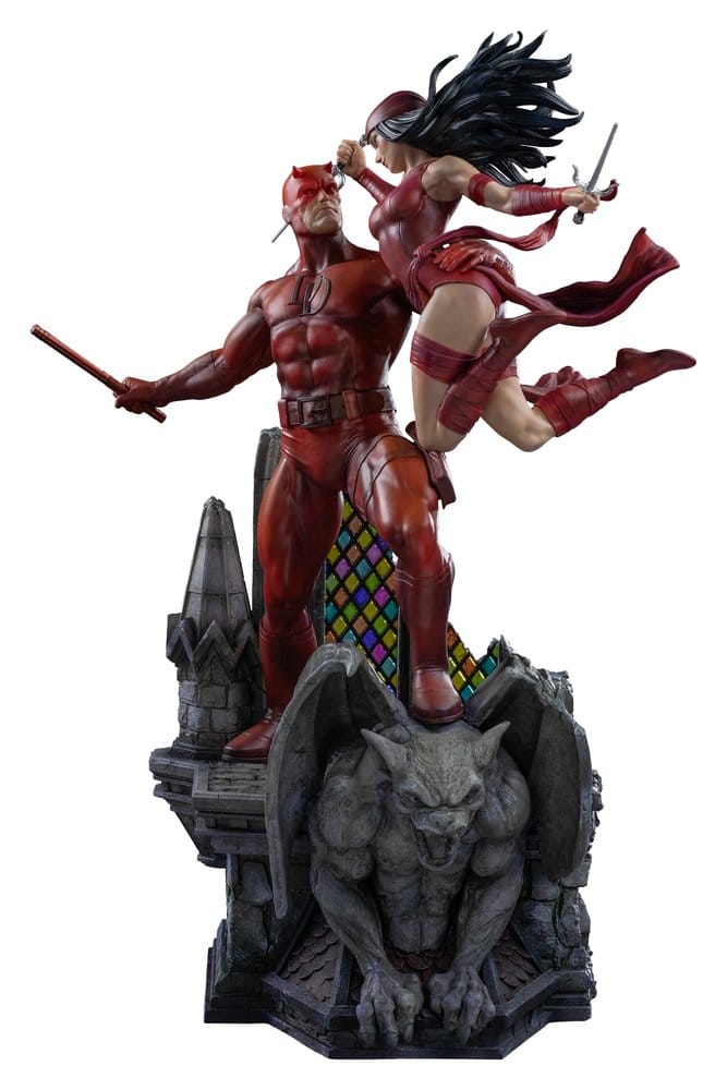 Marvel Comics Diorama 1/6 Daredevil & Elektra - Image 4