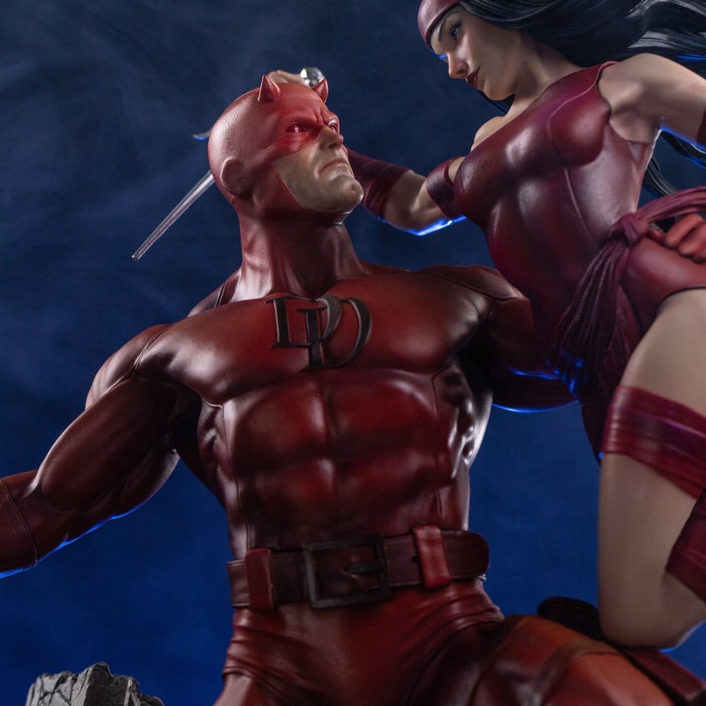 Marvel Comics Diorama 1/6 Daredevil & Elektra - Image 12