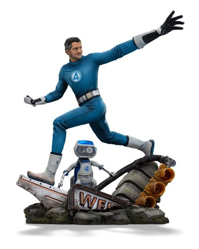 Fantastic Four Art Scale Statue 1/10 Mr. Fantastic and H.E.R.B.I.E 26 cm