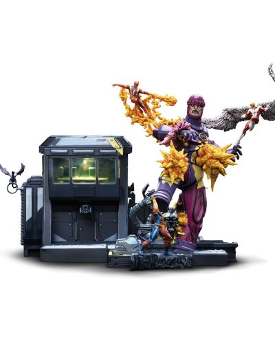 Marvel Demi Art Scale Statue 1/20 X-Men Danger Room Diorama B (Comic Version) 43 cm