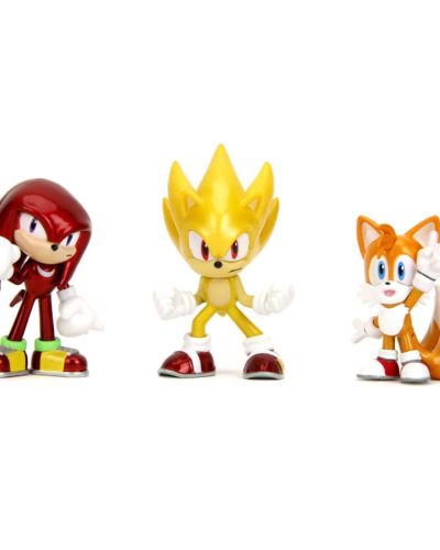 Sonic the Hedgehog Nano Metalfigs Diecast Mini Figures 3-Pack 5 cm