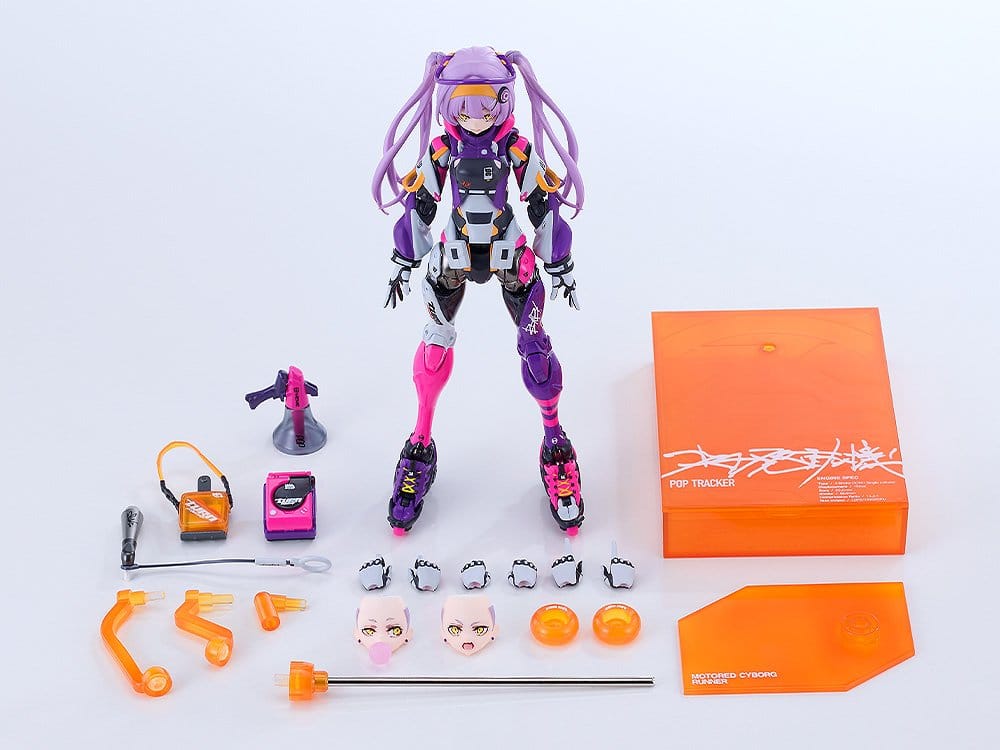 Shojo-Hatsudoki Motored Cyborg Runner Action Figure SSX-155c Pop Tracker 18 cm - Bild 12