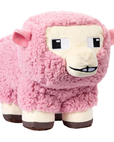 A Minecraft Movie Plush Figure Pink Sheep 20 cm
