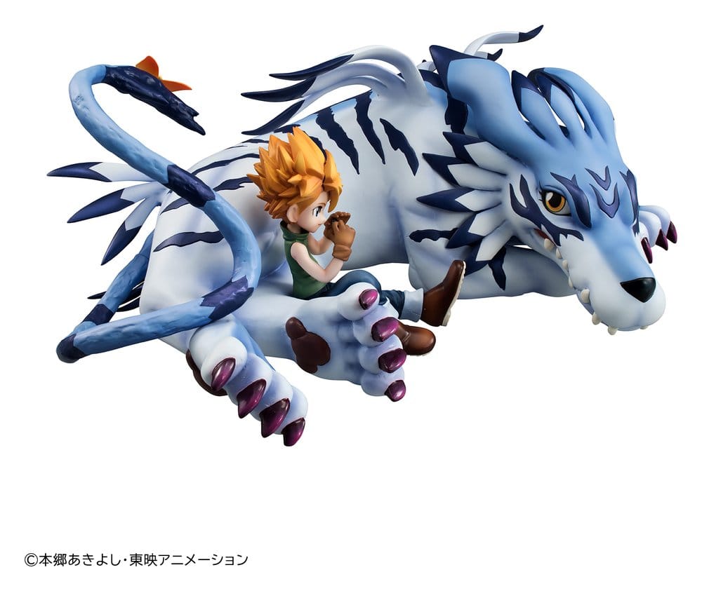 Digimon Adventure G.E.M. Series PVC Figure Garurumon & Ishida Yamato 25 cm (Repeat) - Image 3