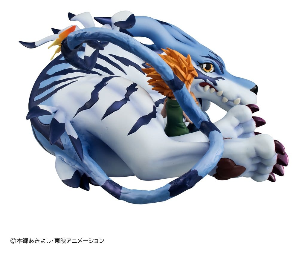 Digimon Adventure G.E.M. Series PVC Figure Garurumon & Ishida Yamato 25 cm (Repeat) - Image 5