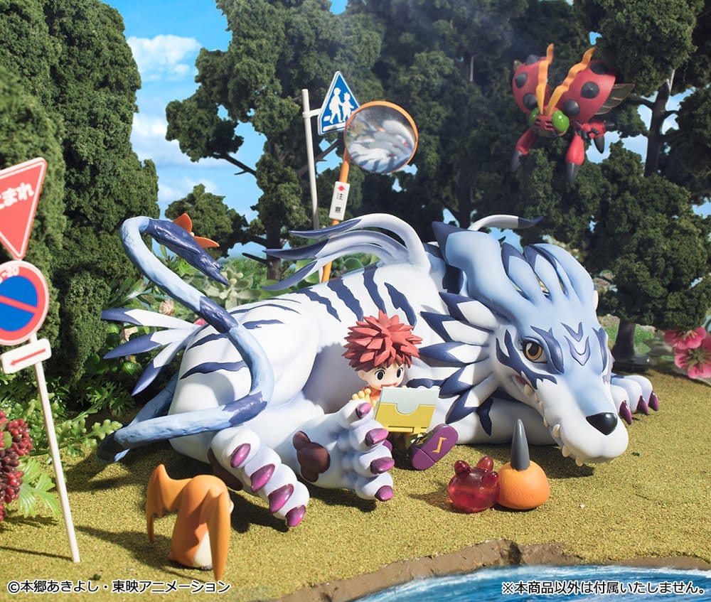 Digimon Adventure G.E.M. Series PVC Figure Garurumon & Ishida Yamato 25 cm (Repeat) - Image 6