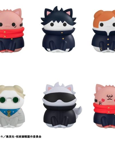 Jujutsu Kaisen Mega Cat Project Mini Figures Jujutsu Cats Shibuya Incident Ver. 3 cm Blind Box Assortment (8) (Repeat)