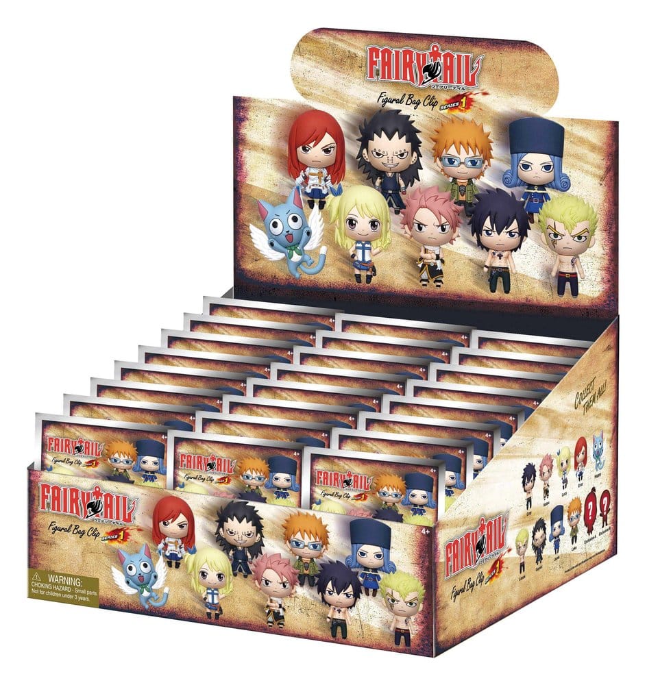Fairy Tail 3D Foam Bag Clips Series 1 - 1x - Bild 3