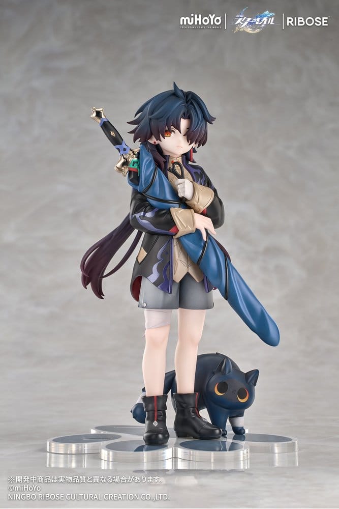 Honkai: Star Rail Rise Up+ Chibi Cat Series Chibi Figure Blade Ver.