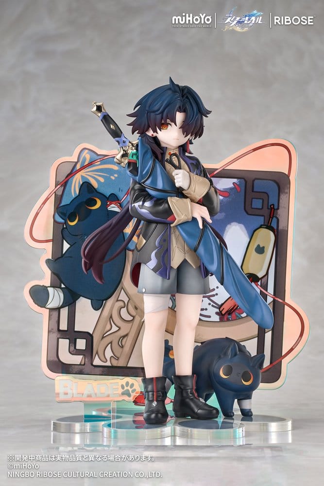 Honkai: Star Rail Rise Up+ Chibi Cat Series Chibi Figure Blade Ver. - Image 5