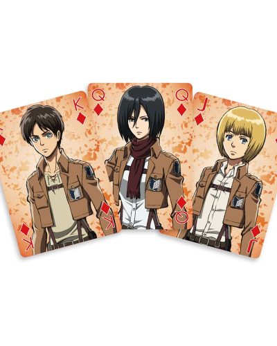Attack On Titan Playing Cards