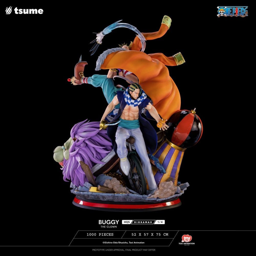 One Piece HQS Dioramax Figure 1/4 Buggy the Clown - Bild 3