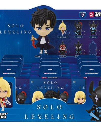 Solo Leveling Pocket Hero Keychain Series 1 Blind Box Display (12)