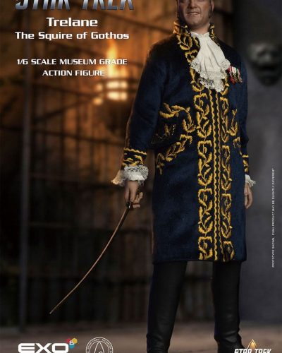 Hyper Realistic Action Figure Star Trek Trelane The Squire of Gothos Completed
