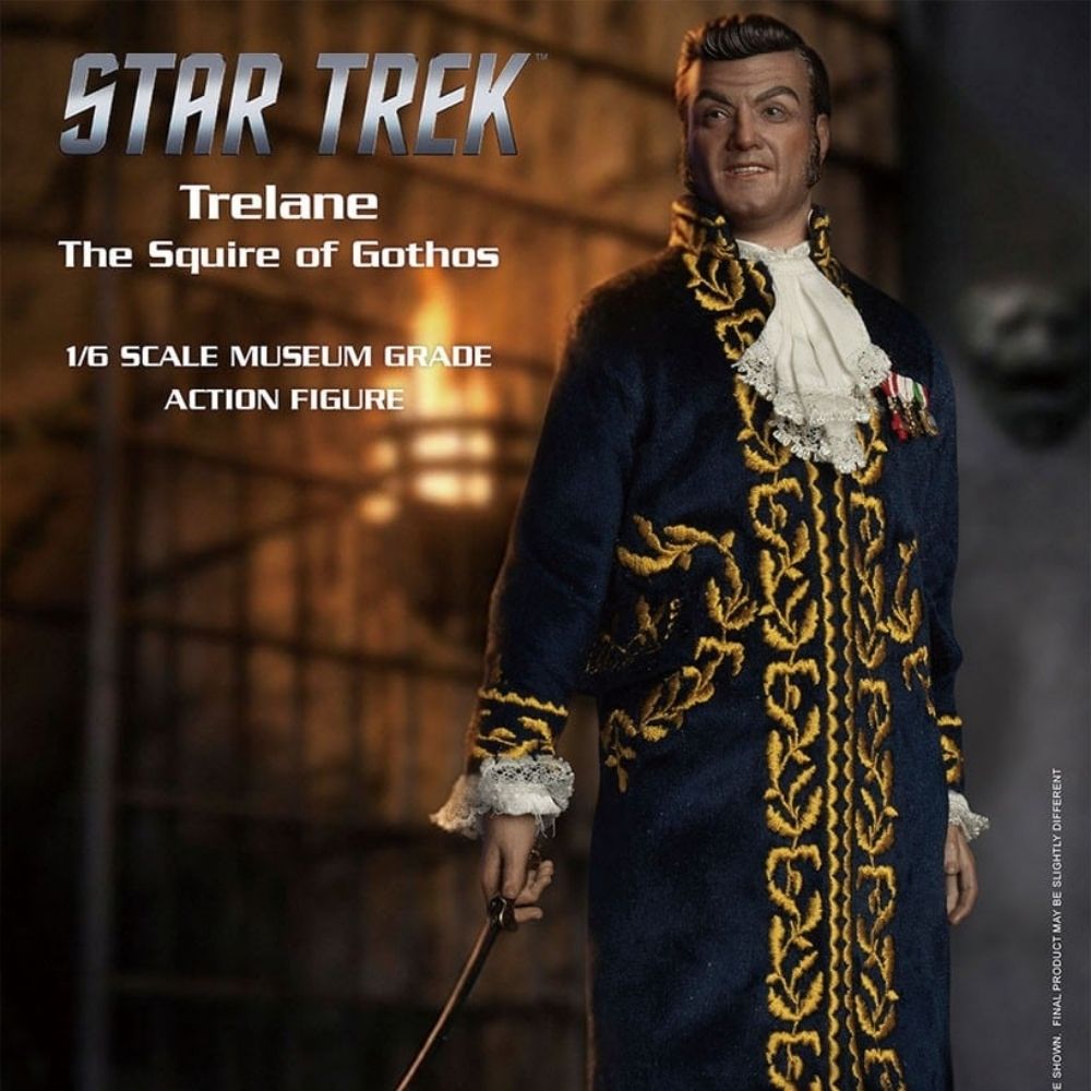 Hyper Realistic Action Figure Star Trek Trelane The Squire of Gothos Completed