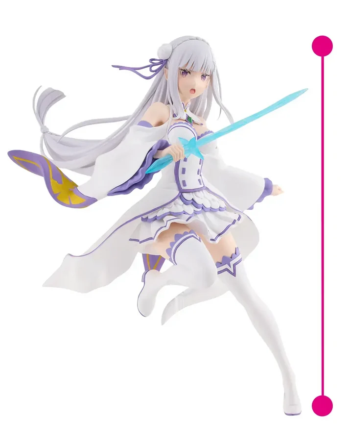 Re:Zero - Starting Life in Another World Royal Candidate and Knight - Emilia Figure