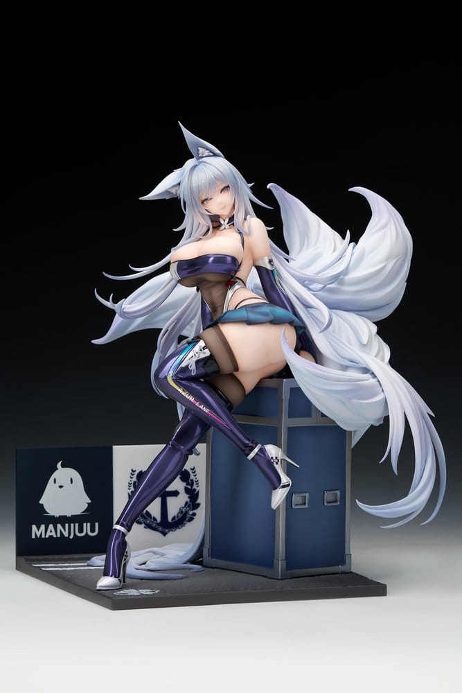 Azur Lane PVC Figure 1/7 Shinano Moonlit Chrome Ver. Acrylic Special Edition w/Display 25 cm - Image 12