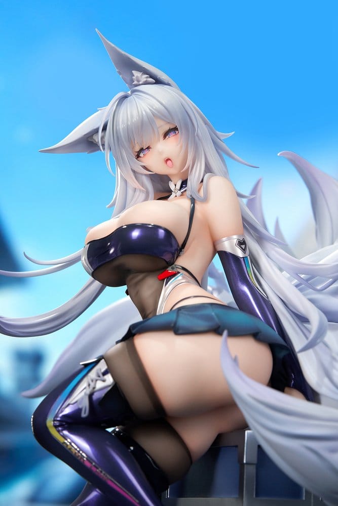 Azur Lane PVC Figure 1/7 Shinano Moonlit Chrome Ver. Acrylic Special Edition w/Display 25 cm - Image 14