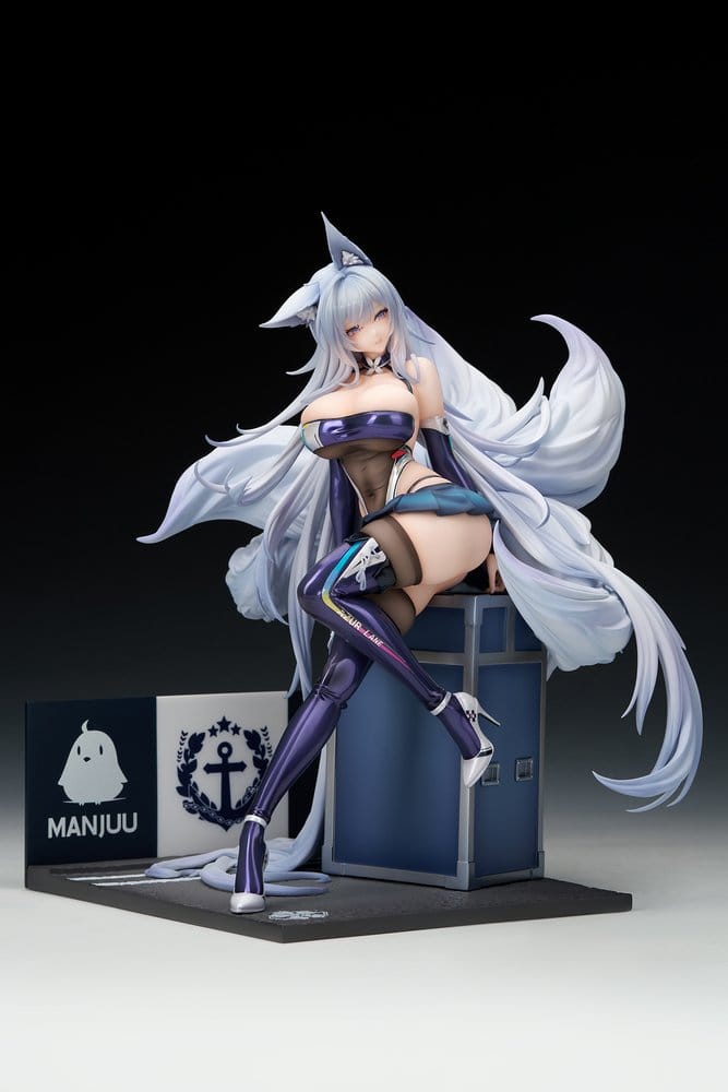 Azur Lane PVC Figure 1/7 Shinano Moonlit Chrome Ver. Acrylic Special Edition w/Display 25 cm - Image 18