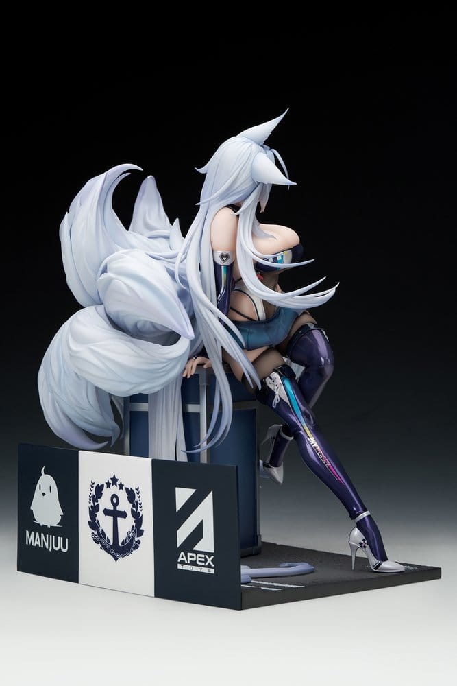 Azur Lane PVC Figure 1/7 Shinano Moonlit Chrome Ver. Acrylic Special Edition w/Display 25 cm - Image 19