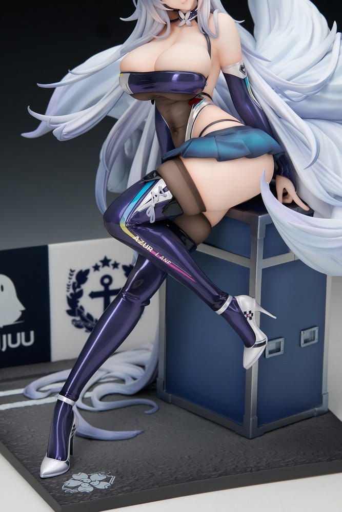 Azur Lane PVC Figure 1/7 Shinano Moonlit Chrome Ver. Acrylic Special Edition w/Display 25 cm - Image 23