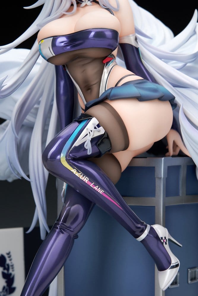 Azur Lane PVC Figure 1/7 Shinano Moonlit Chrome Ver. Acrylic Special Edition w/Display 25 cm - Image 24