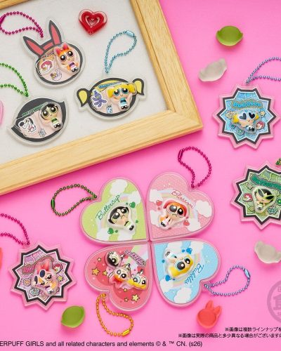 The Powerpuff Girls Shokugan Box Keyrings Blind Box 5 cm Display (12)