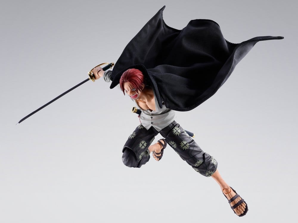One Piece S.H.Figuarts Action Figure Shanks -Marineford- 17 cm - Bild 4