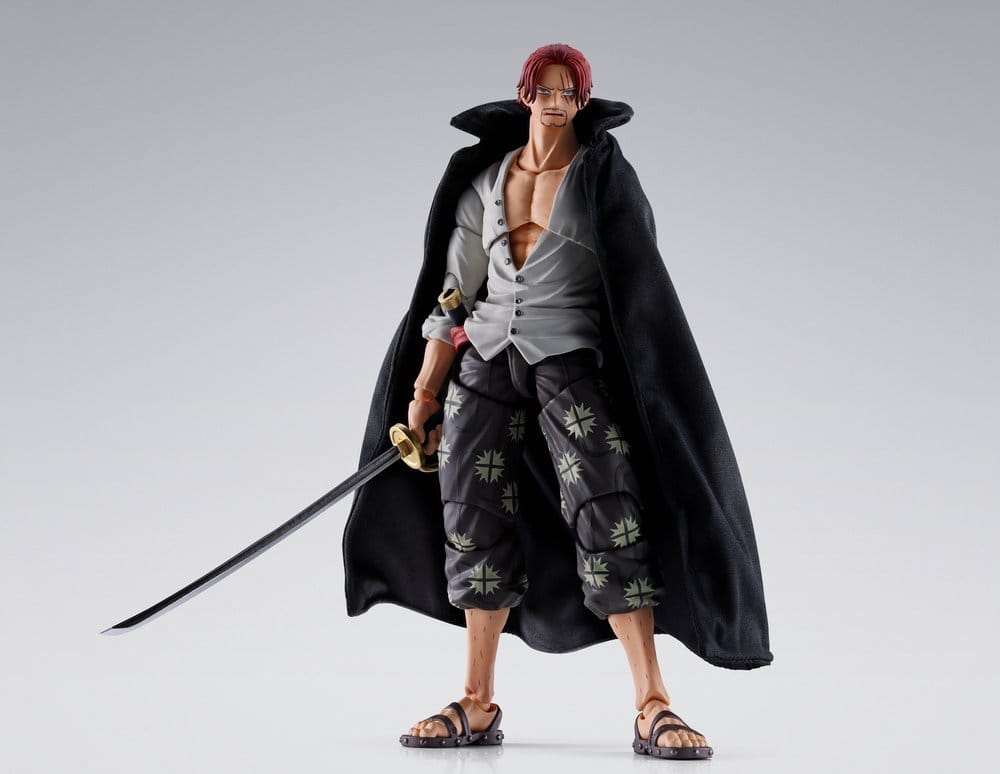 One Piece S.H.Figuarts Action Figure Shanks -Marineford- 17 cm - Bild 7