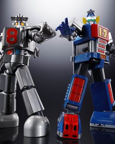 Daitetsujin 17 Soul of Chogokin Diecast Action Figure GX-101S Daitetsujin 17 & 18 Graviton Box 18 cm